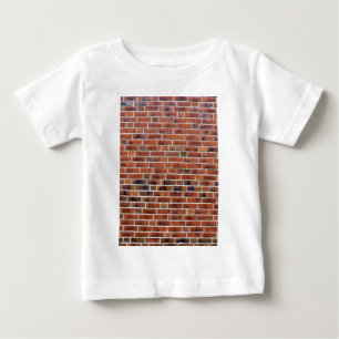 Ziegelwand mit Gelenken Baby T-shirt