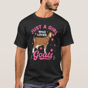 Ziegen Bauer Farm Frauen nur ein Mädchen, die Zieg T-Shirt
