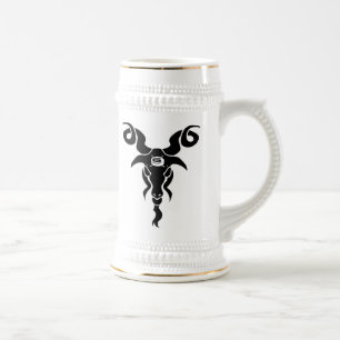 ZIEGEN-Bier-Tasse Bierglas