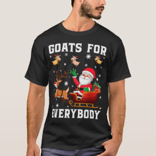 Ziegen für jeden Santa-Schlitten Lustiges Weihnach T-Shirt