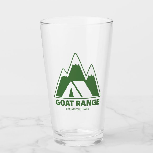 Ziegen-Gebirgsprovinzpark-Mountains-Camping Glas (Vorderseite)