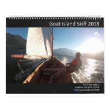 Ziegen-Inselskiff-Kalender 2018