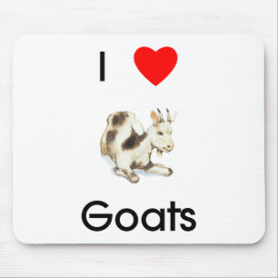Ziegen Mousepad der Liebe I