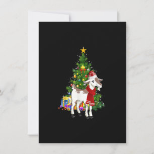 Ziegen Ornamente Dekoration Weihnachtsbaum Weihnac Einladung