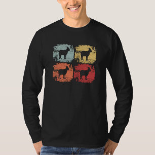 Ziegen Retro Vintage T-Shirt