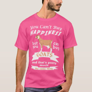 Ziegen sind glücklich, wenn ich Ziegen Liebe T-Shirt