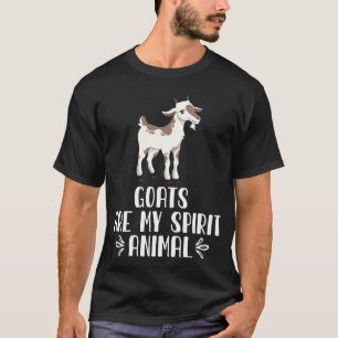 Ziegen sind mein Geist Tier T-Shirt