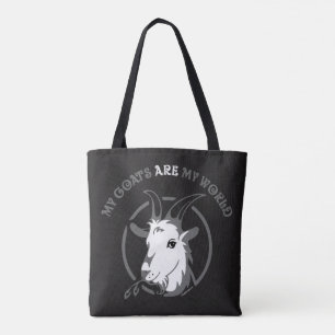 ZIEGEN SIND MEINE WELT von TotallyGoatally™ Tasche
