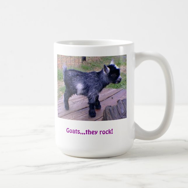 Ziegen-Tasse Kaffeetasse (Rechts)