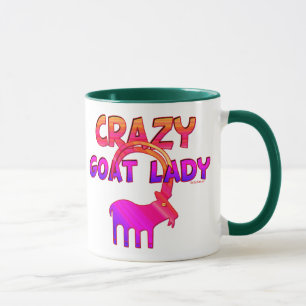 Ziegen-Tasse und Ziegen-Trinkbehälter Tasse