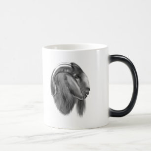 Ziegen-Tasse und Ziegen-Trinkbehälter Verwandlungstasse
