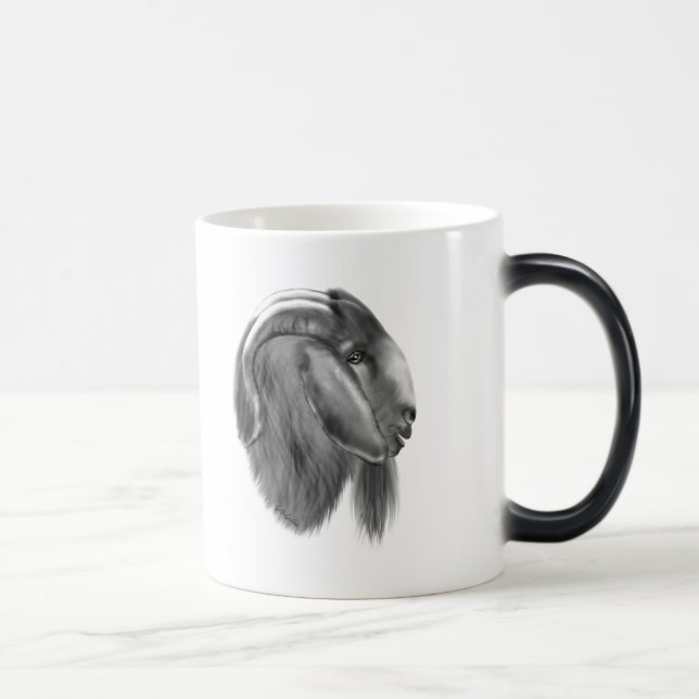 Ziegen-Tasse und Ziegen-Trinkbehälter Verwandlungstasse (Rechts)