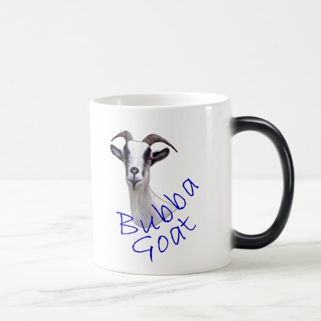 Ziegen-Tasse und Ziegen-Trinkbehälter Verwandlungstasse (Rechts)