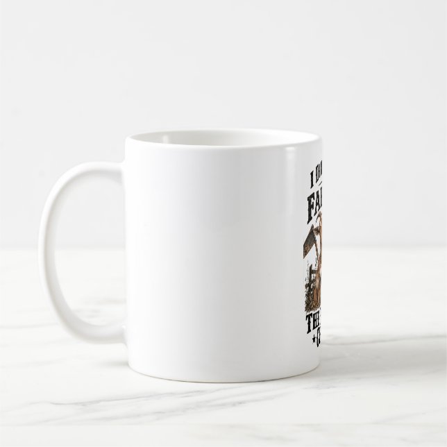 Ziegen und Hacken Kaffeetasse (Links)