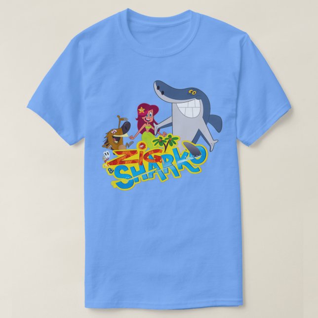 Ziegen und Haie 16 T-Shirt (Design vorne)