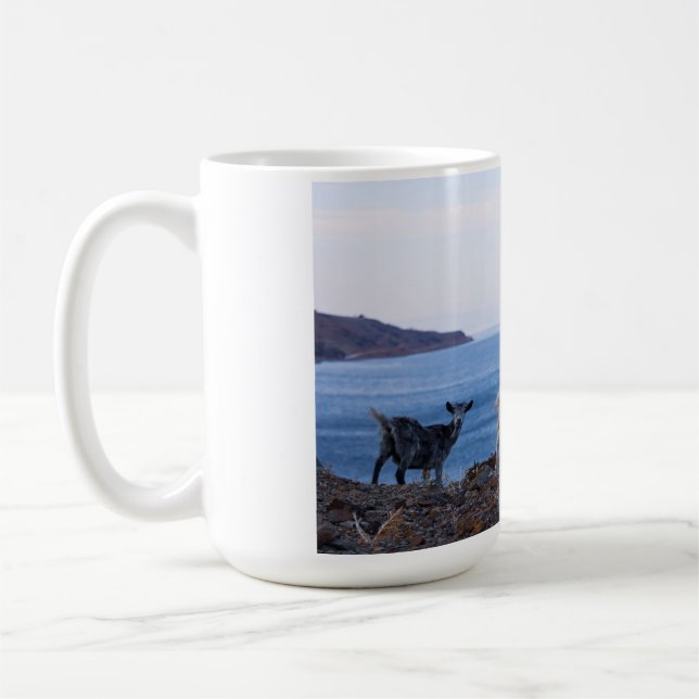 Ziegen und Ziegen (49) Kaffeetasse (Links)