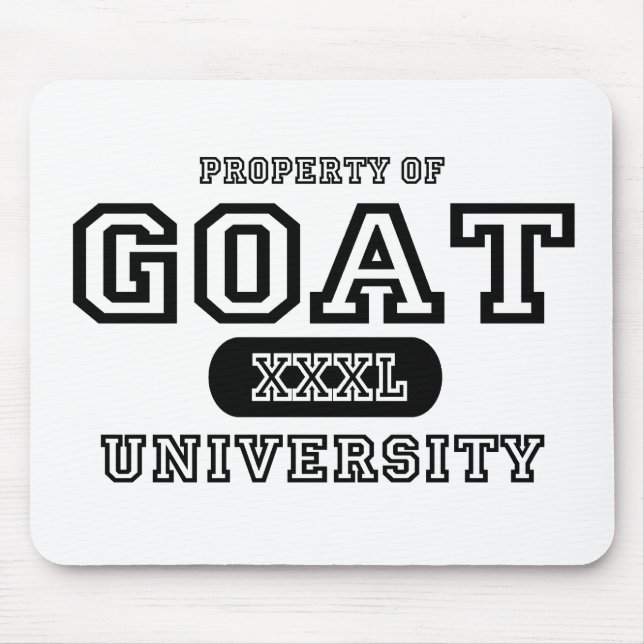 Ziegen-Universität Mousepad (Vorne)