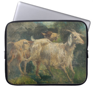 Ziegen (von Vincenzo Caprile) Laptopschutzhülle