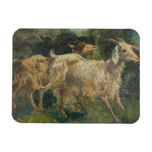 Ziegen (von Vincenzo Caprile) Magnet
