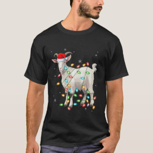 Ziegen Weihnachtsbeleuchtung Familienziege Lover W T-Shirt