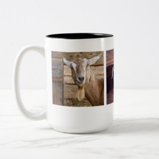 Ziegen Zweifarbige Tasse
