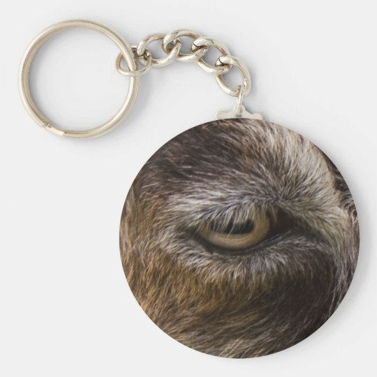 Ziegenauge keychain schlüsselanhänger