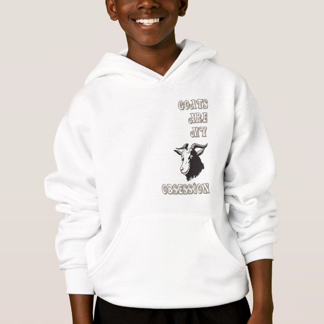 Ziegenbesprechung Hoodie (Vorderseite)