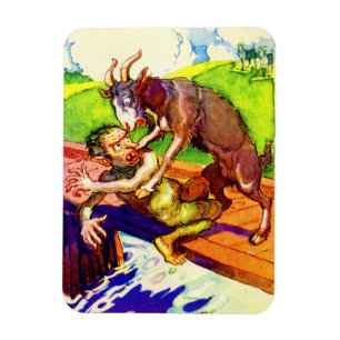 Ziegenbruck und -troll magnet