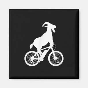 Ziegenfahrer Funny Goat Lover Graphic Magnet