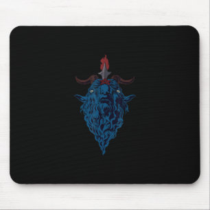 Ziegenfleisch von Mendes Satan Dark Goth Mousepad