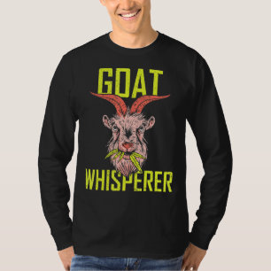 Ziegenflüster Besitzer Tierheim T-Shirt