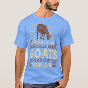 Ziegenhaltung Zuchtbetrieb Hausziege T-Shirt
