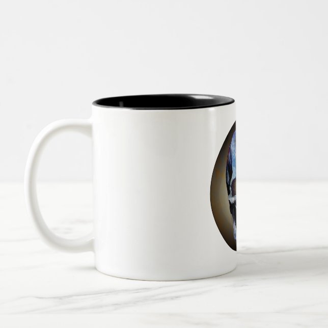 Ziegenhülle Zweifarbige Tasse (Links)