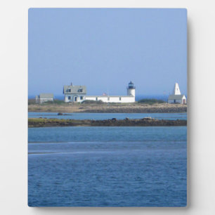 Ziegeninsel Leuchtturm Fotoplatte