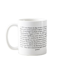 Ziegeninsel Leuchtturm, Maine Tasse