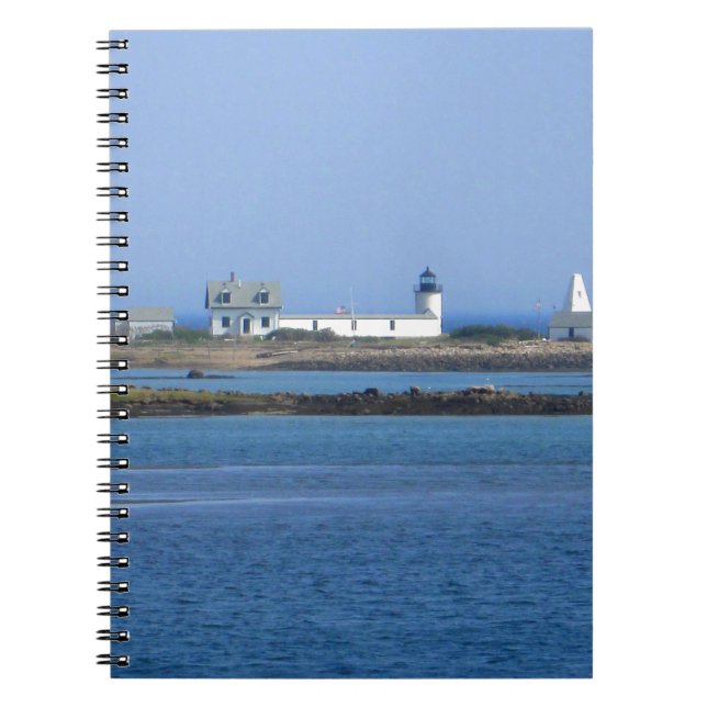 Ziegeninsel Leuchtturm Notizblock (Vorderseite)