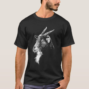 Ziegenkopf T-Shirt