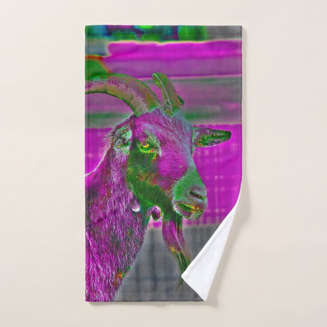 Ziegenkunst Handtuch (Handtuch)