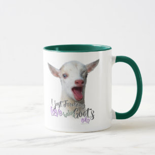 ZIEGENLIEBE   Ich friere einfach LIEBE Babyziegen  Tasse
