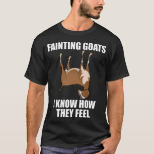 Ziegenliebhaber Farmer Ohnmachtsziegen Ich Weiß Wi T-Shirt