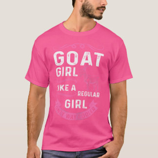 Ziegenmädchen wie ein normales, Cooleres Ziegenmäd T-Shirt