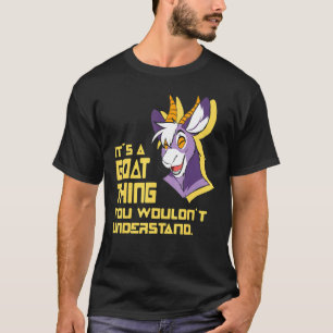 Ziegennotes Bauer seine Ziege T-Shirt