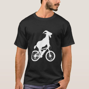 Ziegenradfahrer Funny Goat Lover Graphic T-Shirt