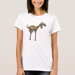 Ziegenregenbogen T-Shirt