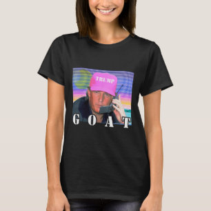 Ziegenrepublikanischer Konservativer Trump 2024 Fu T-Shirt