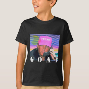 Ziegenrepublikanischer Konservativer Trump 2024 Fu T-Shirt