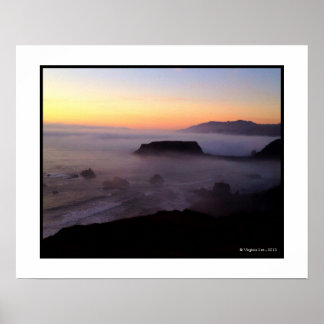 Ziegenrock Sunset Foto (20 x 16) drucken Poster