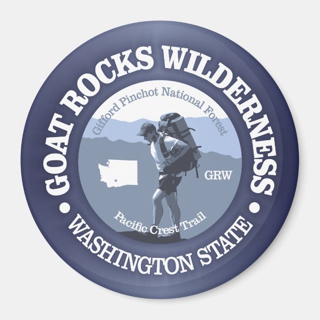 Ziegenrocks Wilderness (BG) Magnet (Vorne)