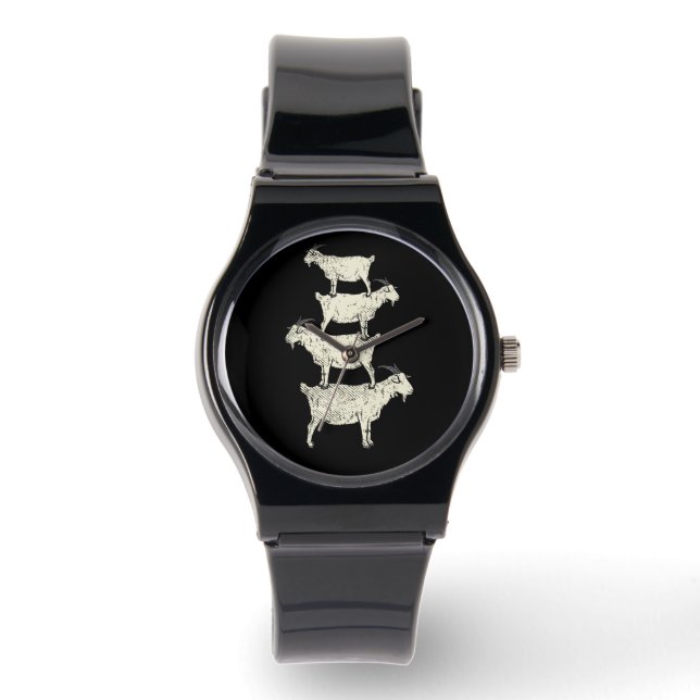 Ziegenrückro Armbanduhr (Vorderseite)