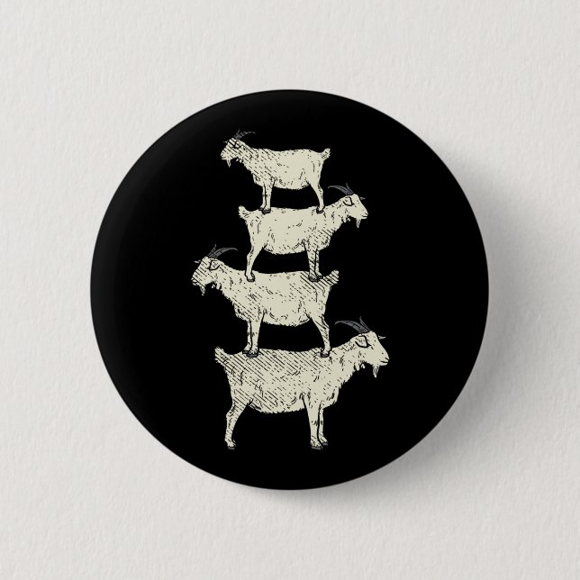 Ziegenrückro Button (Vorderseite)
